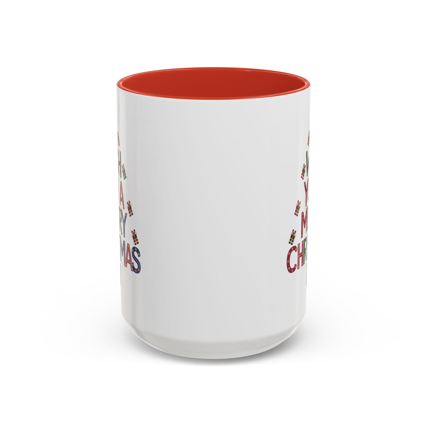 Christmas Mug - I Wish You a Merry Christmas Present Treee