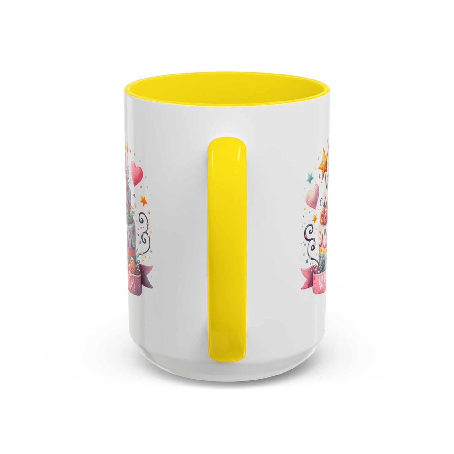 Birthday Mug - Happy Birthday Two Tiered Cake