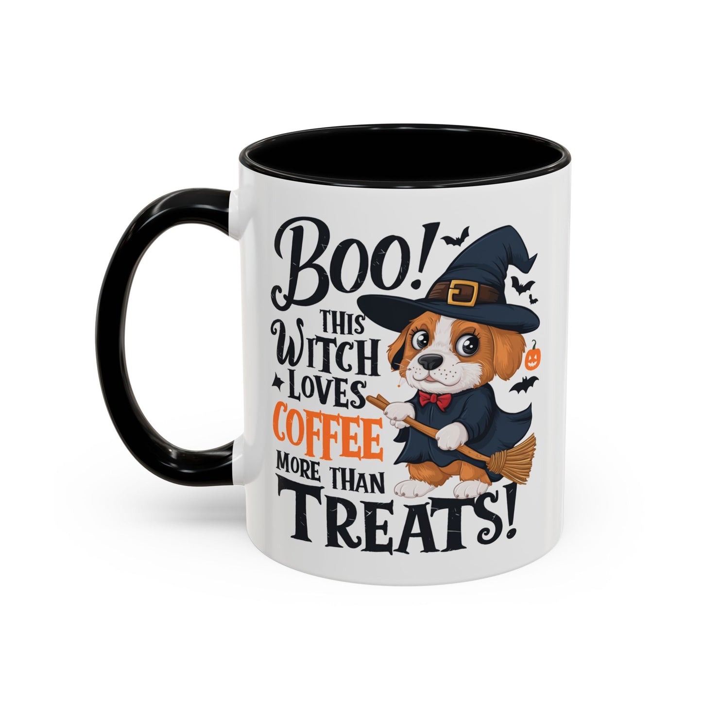 Halloween Mug - Puppy Witch