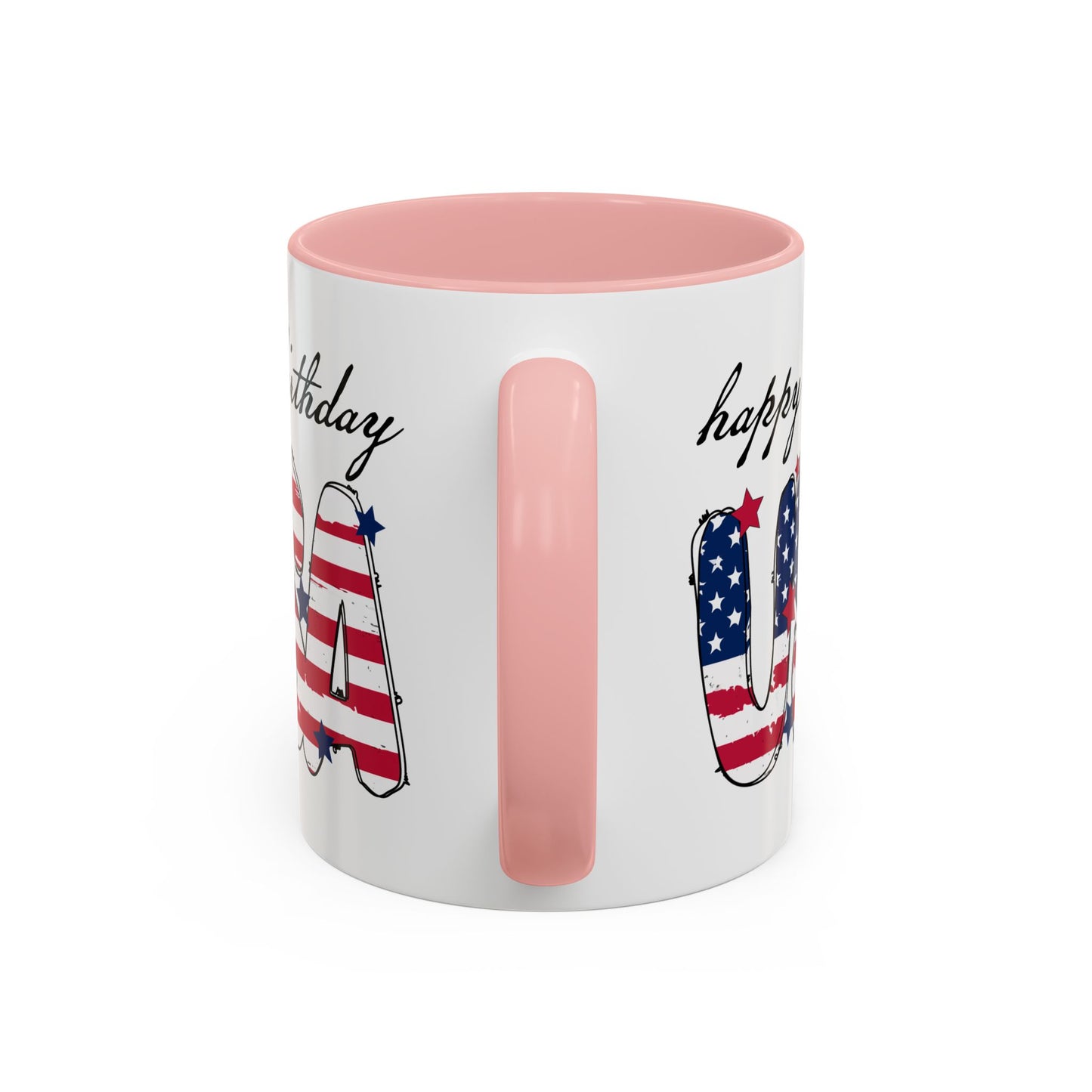 4th of July Mug - Happy Birthday USA