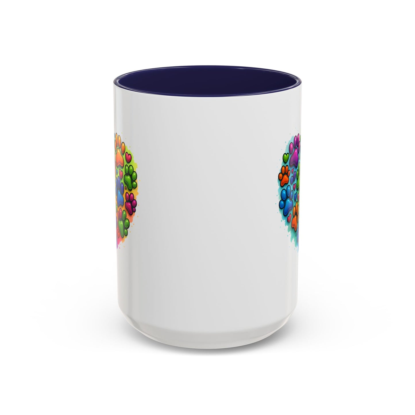 Animal Mug - Dog Paws Heart
