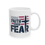Religious Mug - Faith Over Fear Flag