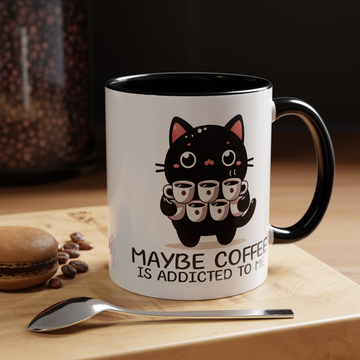 Animal Mug - Maybe Coffee is Addicted To Me