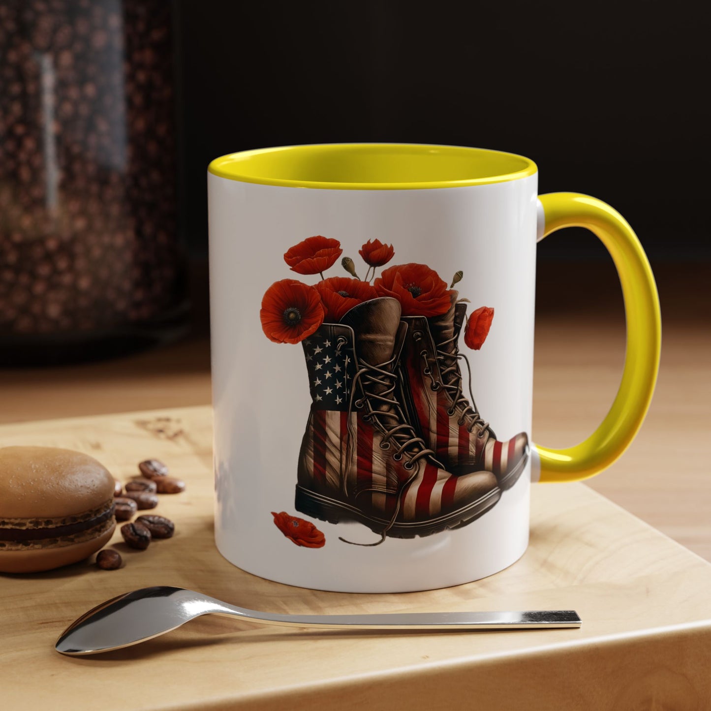 4th of July Mug - Fallen Soldier Boots