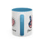 4th of July Mug - Peace Love America