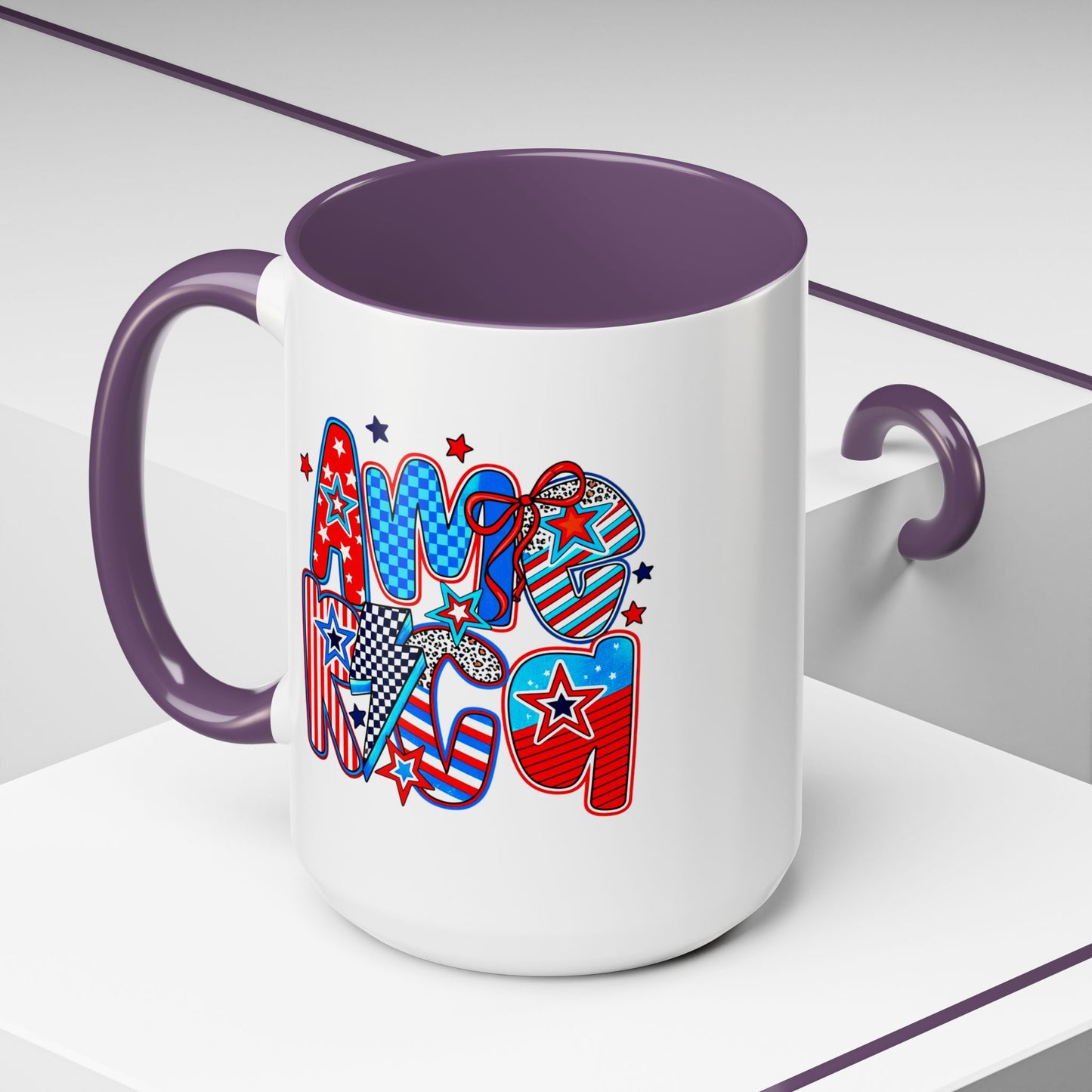 4th of July Mug - Retro America Coquette