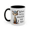 Humor Mug - Strong Coffee Brightens Your Mood