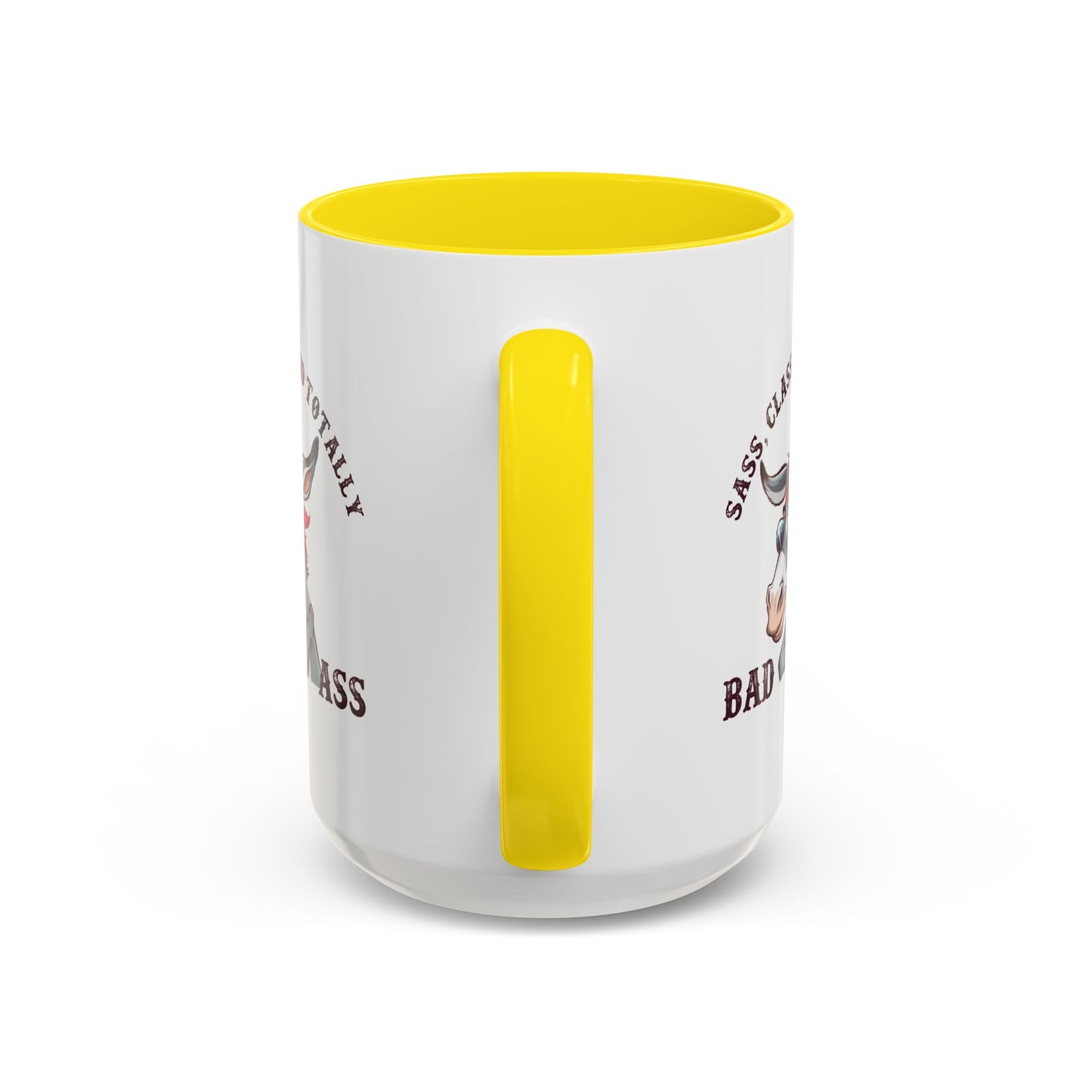 Humor Mug - Sass, Class, And Totally Bad Ass Male