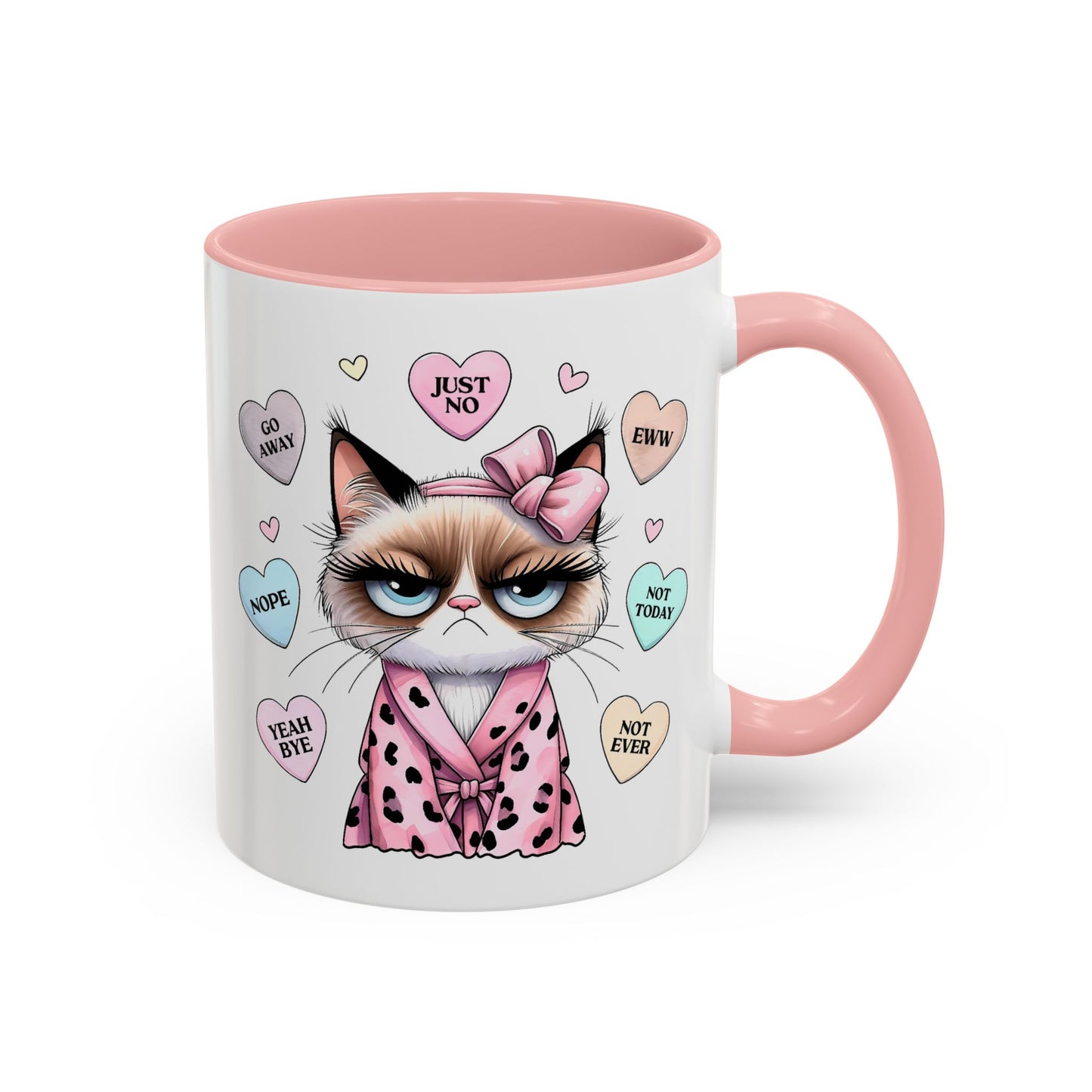 Animal Mug - Conversation Hearts