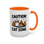 Animal Mug - Caution: Cat Zone