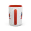 4th of July Mug - Peace Love America