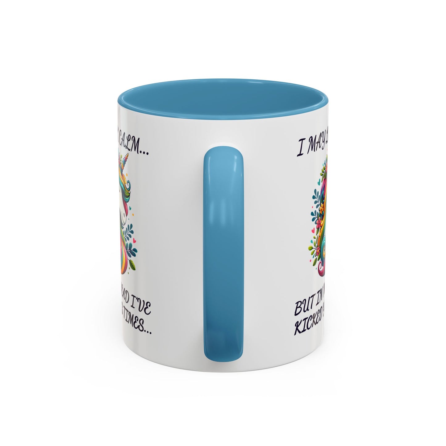 Adult Mug - I may Look Calm Unicorn
