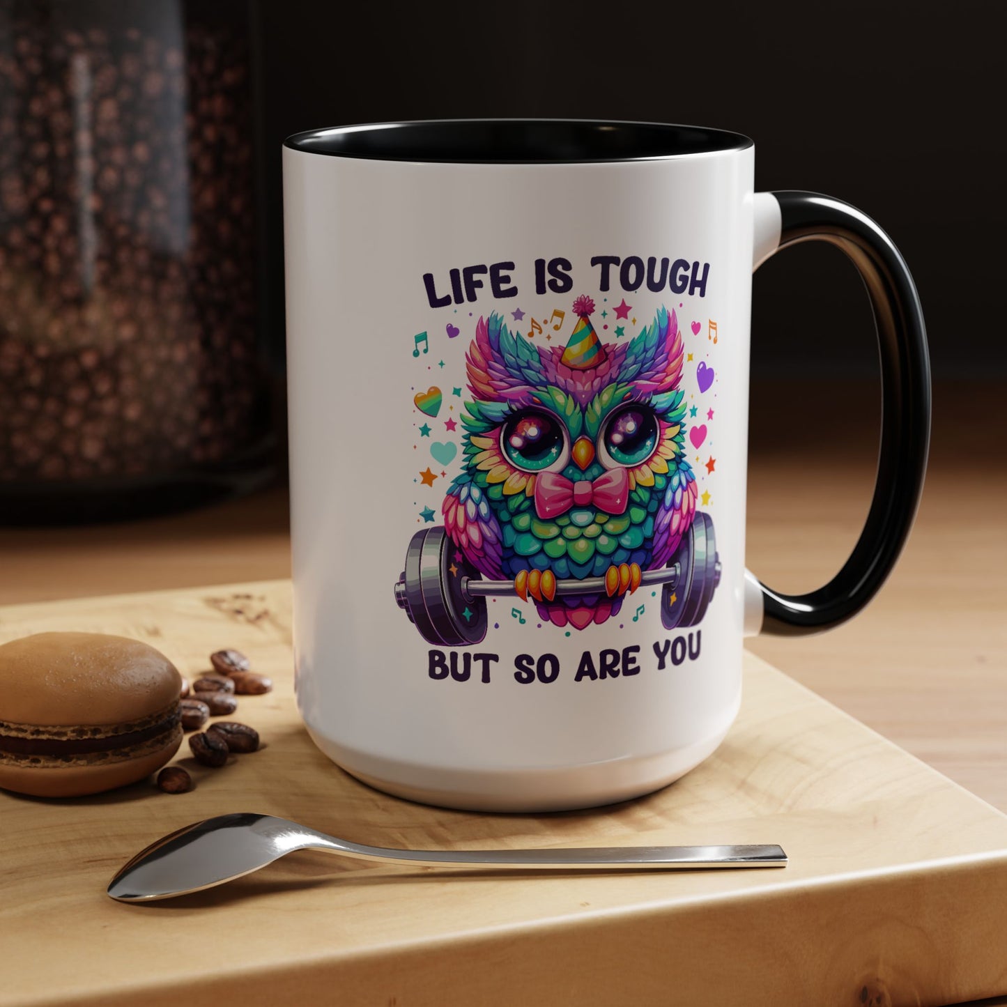 Wellness Mug - Life Is Tough Owl