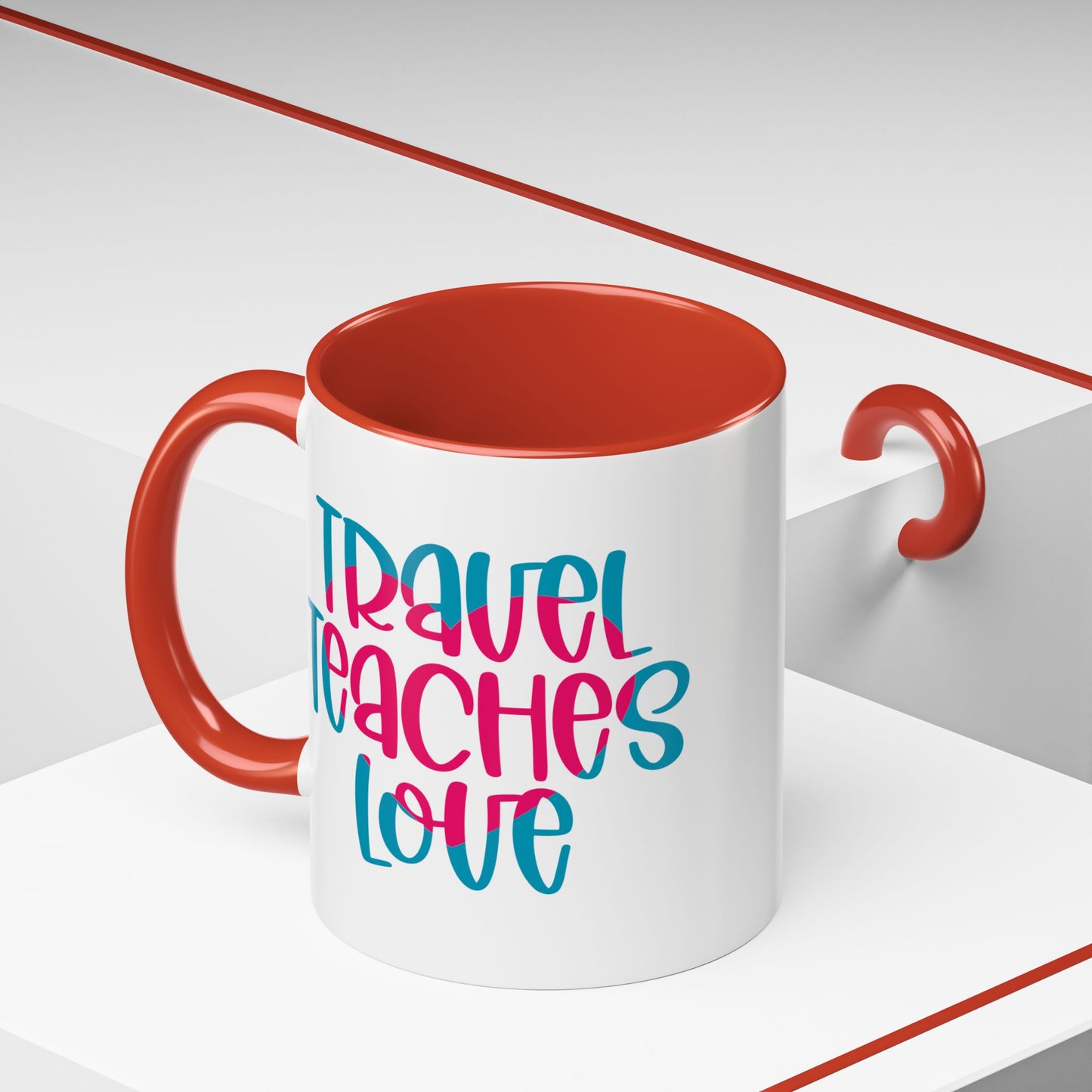 Adventure Mug - Travel Teaches Love