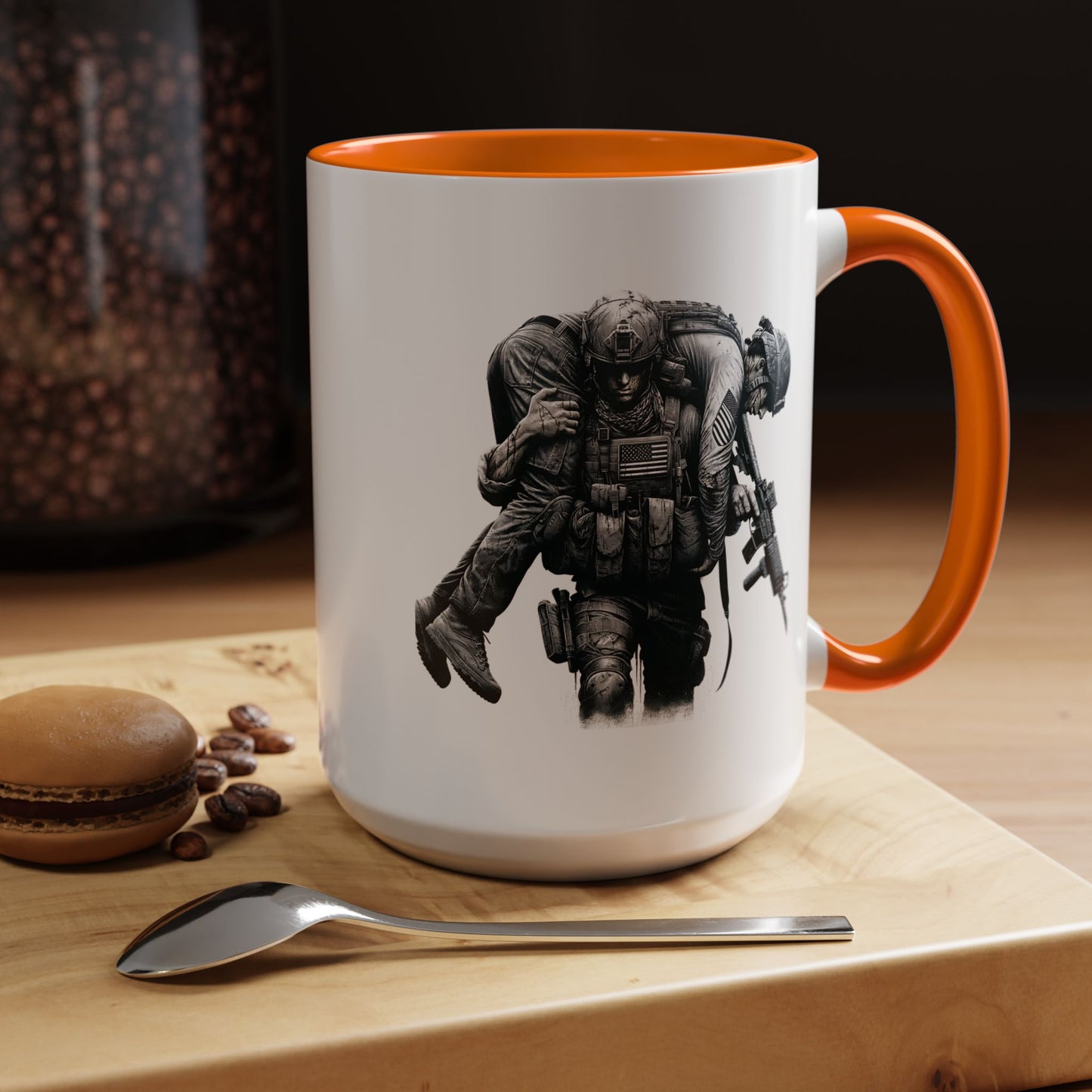 4th of July Mug - American Combat Soldiers