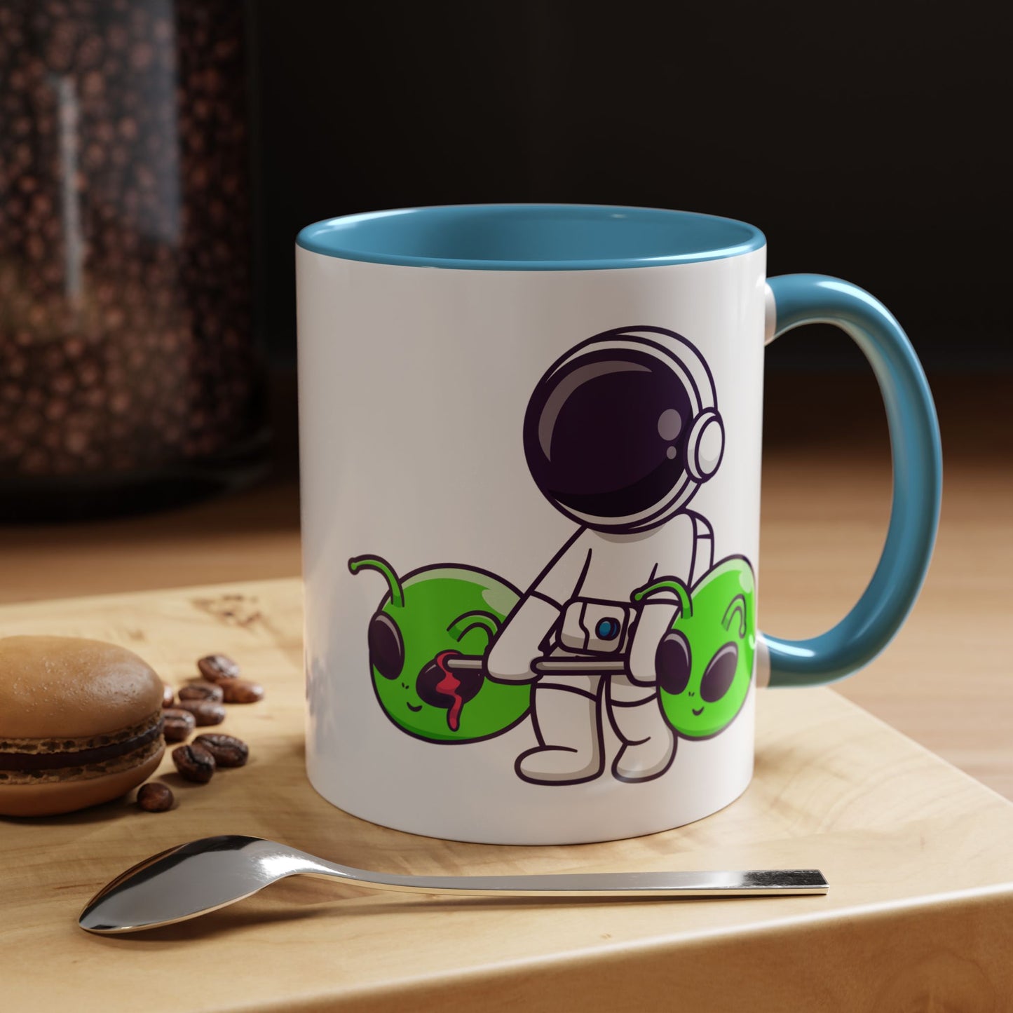Alien Mug - Astronaut Lifting