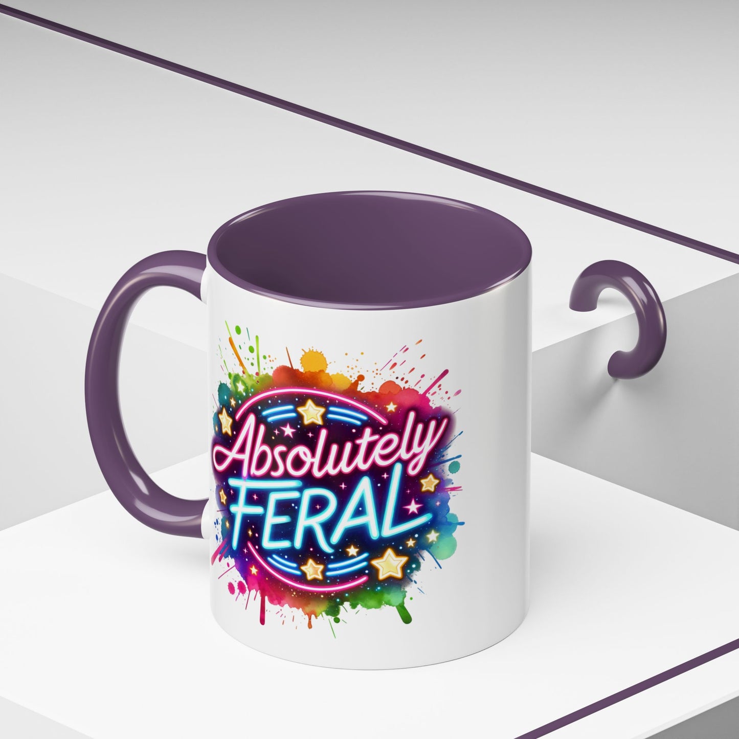 Humor Mug - Absolutely Feral