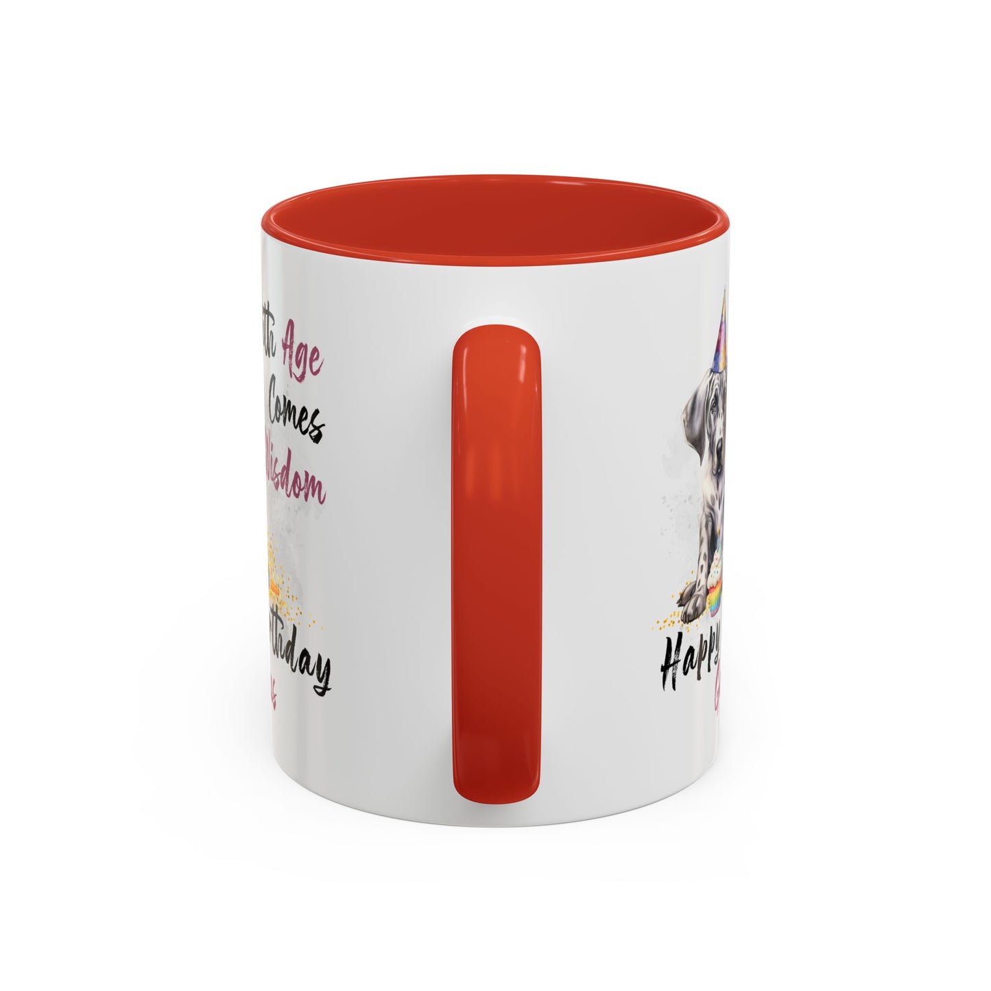 Birthday Mug - With Age Comes Wisdom