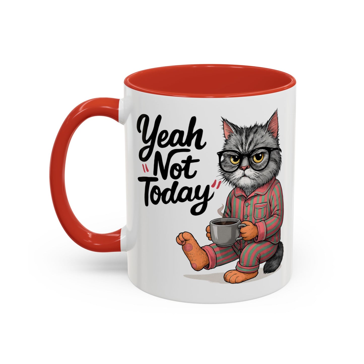 Animal Mug - Yeah Not Today