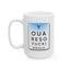 Humor Mug - Eye Test Fucking Old