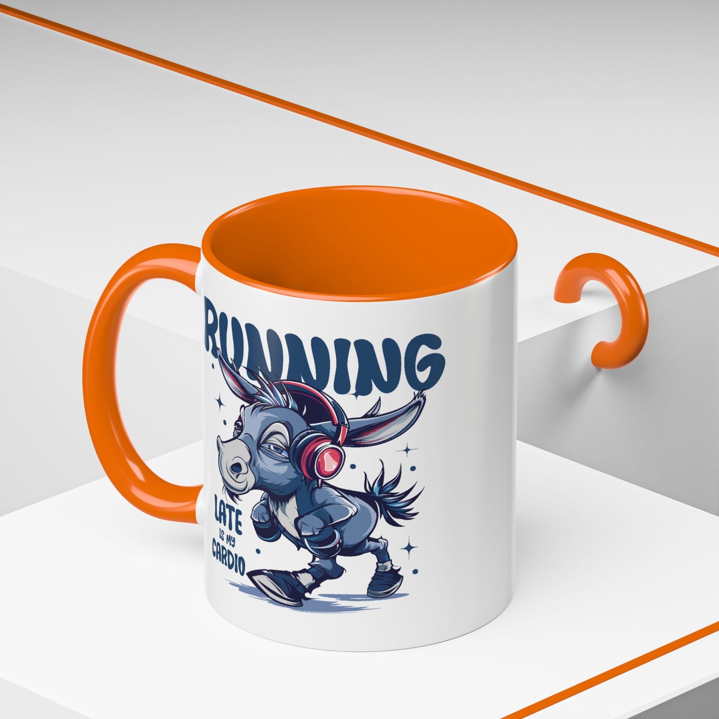 Humor Mug - Running Late is My Cardio