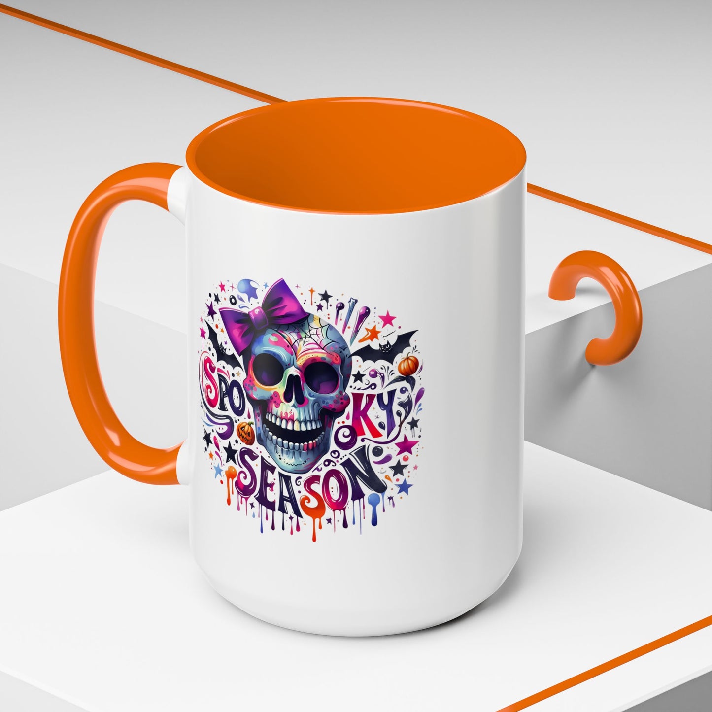 Halloween Mug - Spooky Season Skull