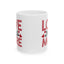 Anniversary Mug - Love You More Sketch Graphic