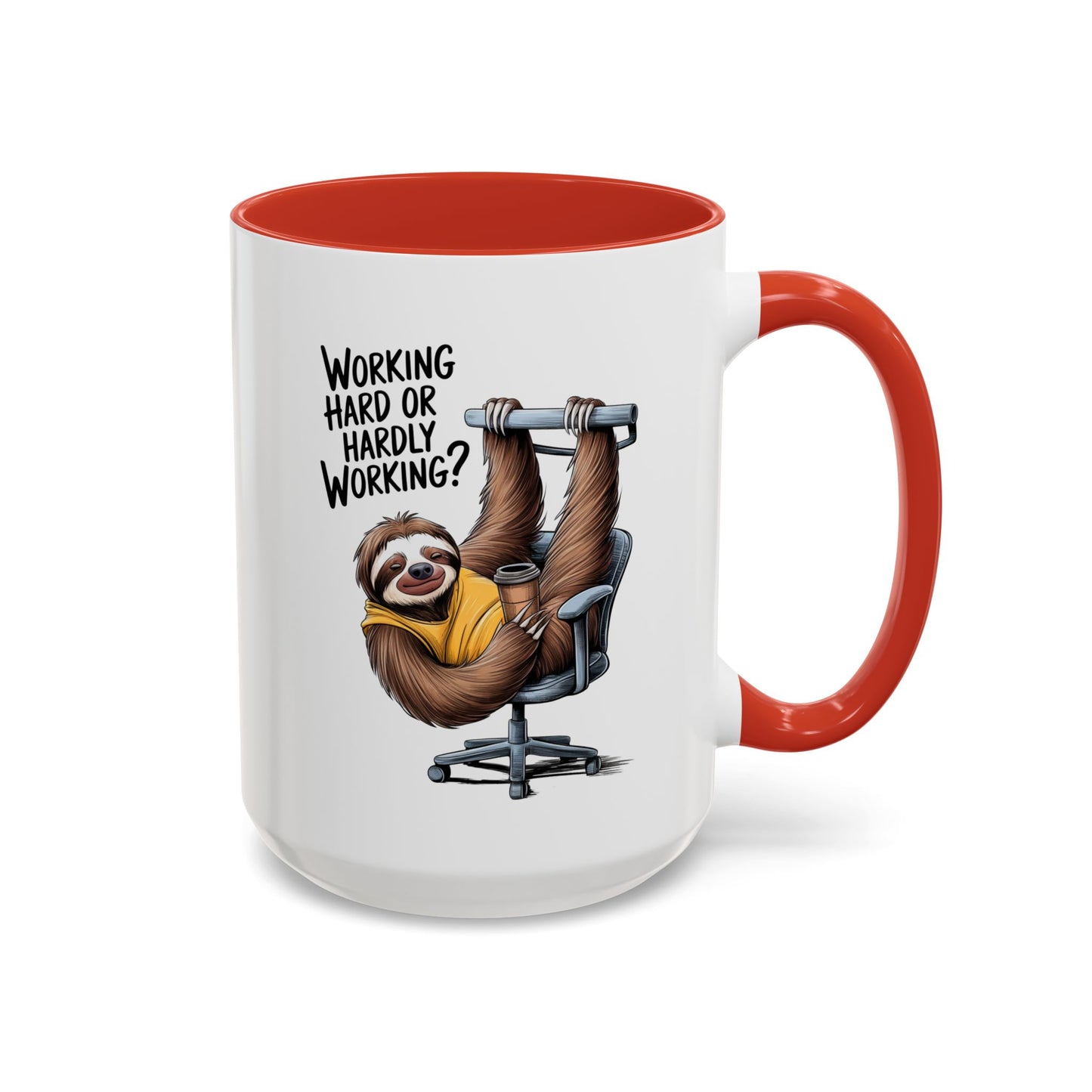 Office Mug - Work Hard or Hardly Working