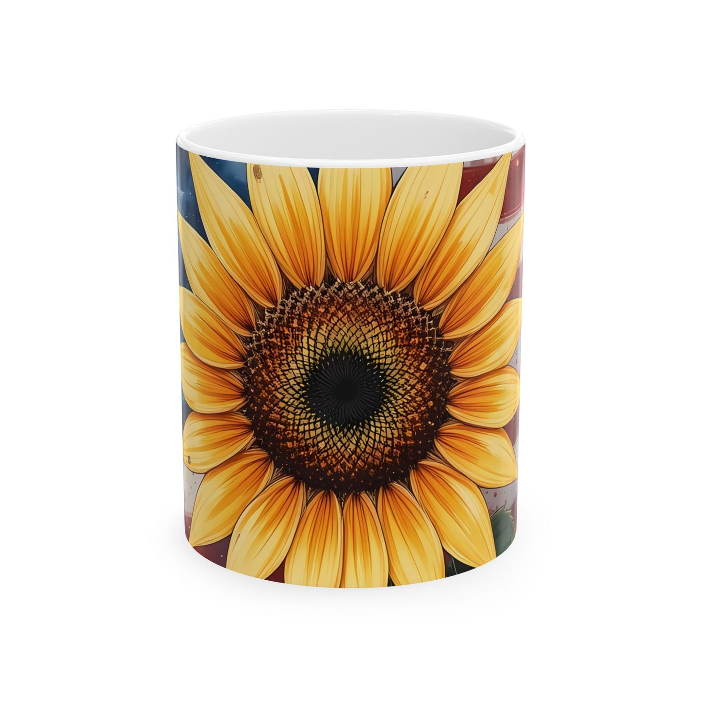 Artistic Mug - American Sunflower
