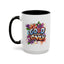 Wellness Mug - Good Vibes Only Graffiti Flowers