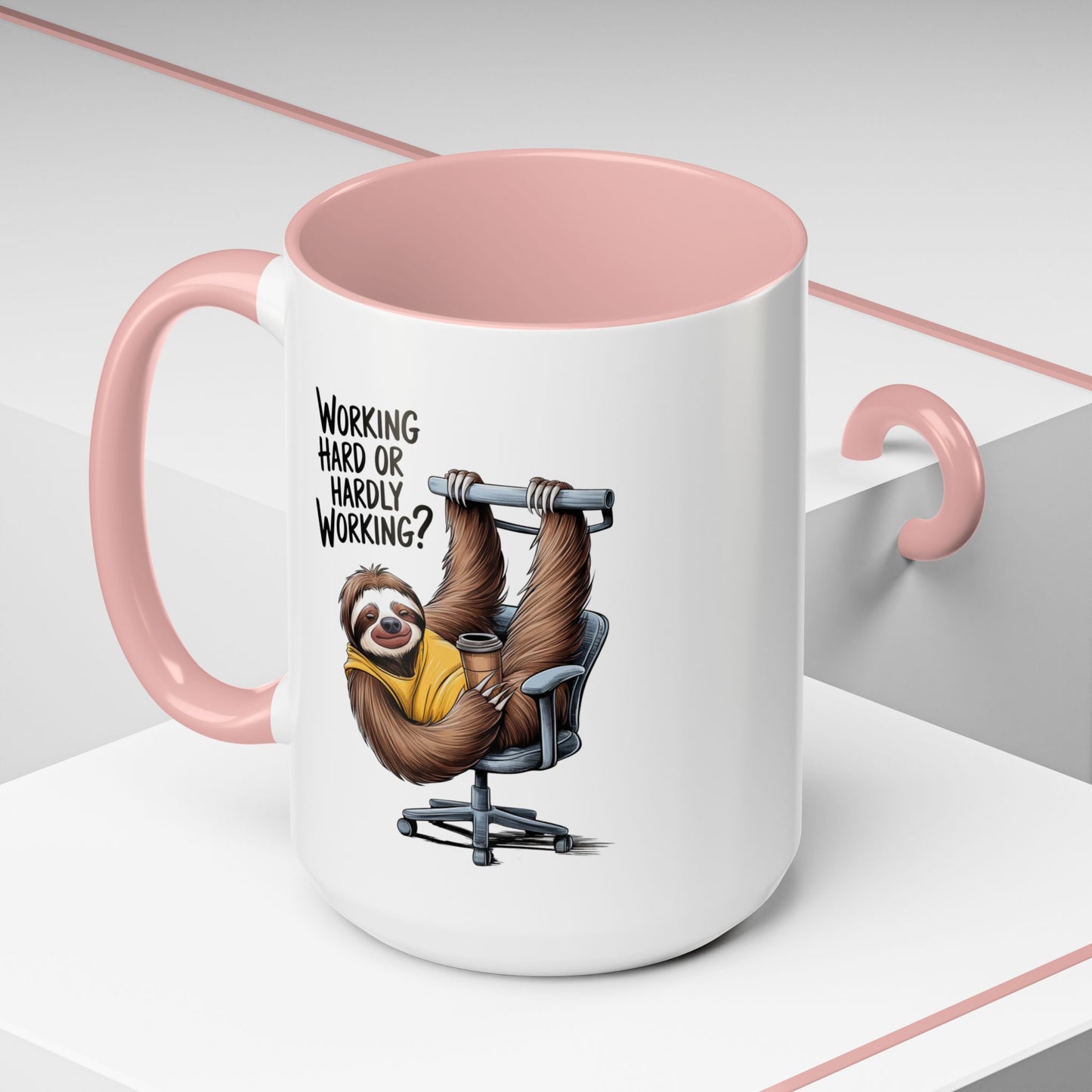 Office Mug - Work Hard or Hardly Working