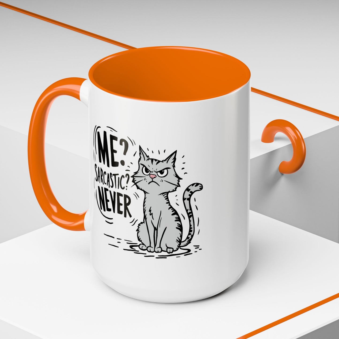 Animal Mug - Me? Sarcastic? Never