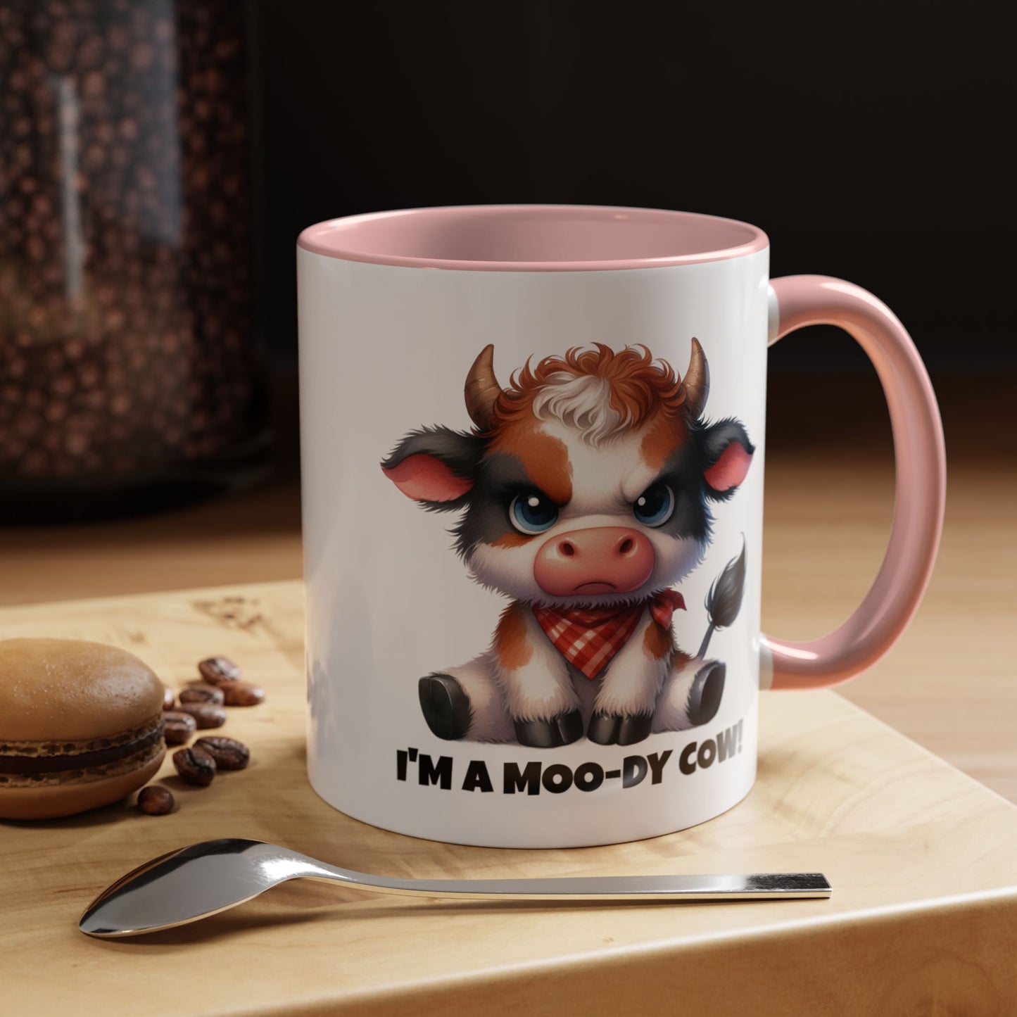 Humor Mug - I'm a Moody Cow