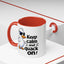 Wellness Mug - Keep Calm And Quack On