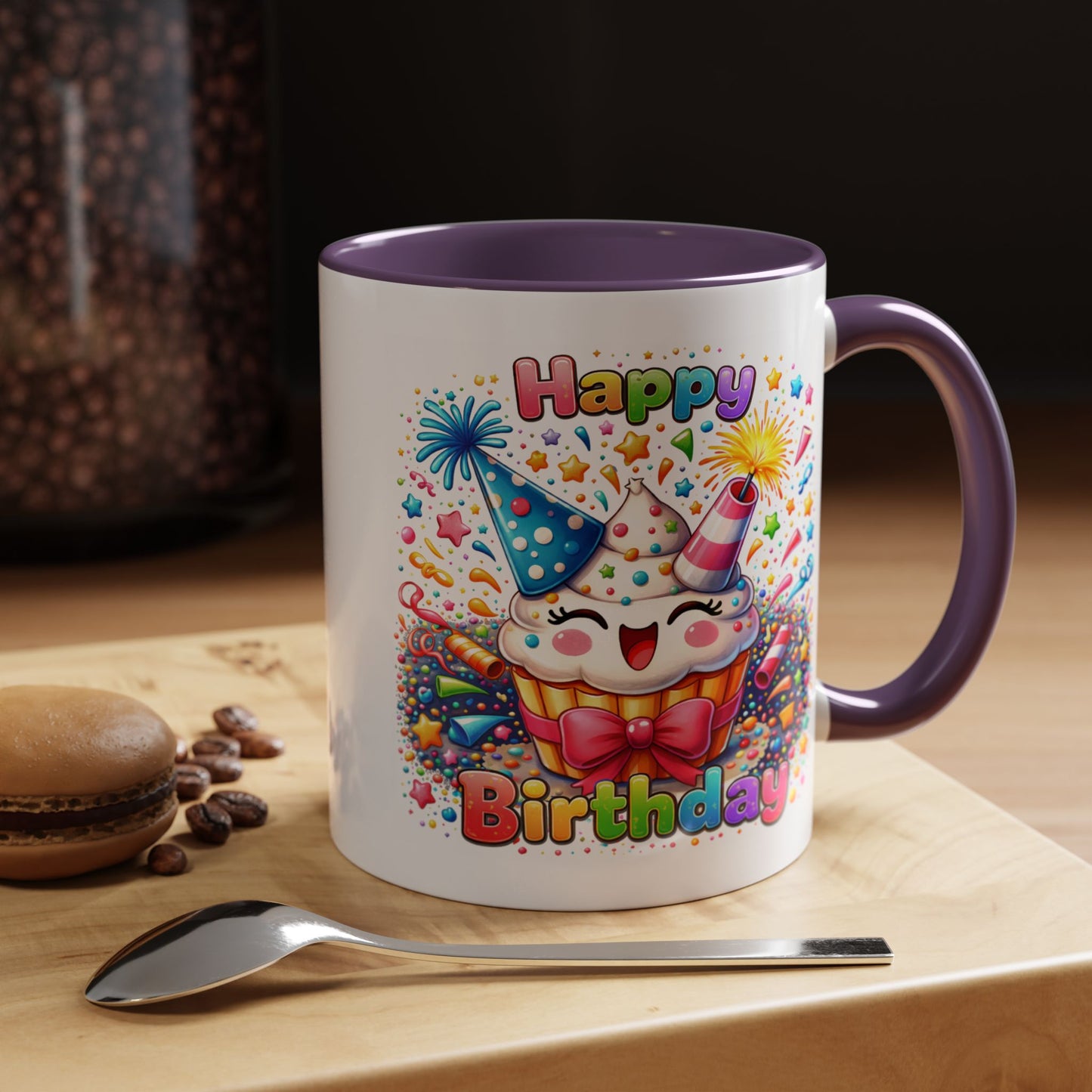 Birthday Mug - Happy Cupcake