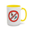 Adult Mug - Warning Don't Be A Cock Sucker