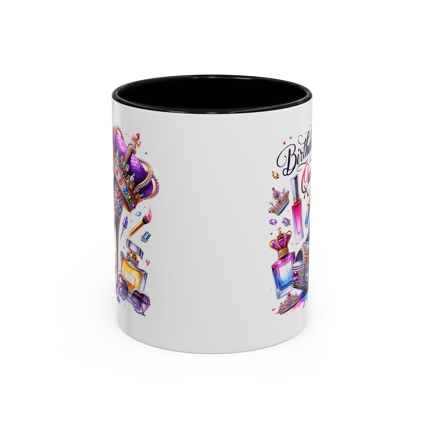 Birthday Mug - Birthday Queen Glitter