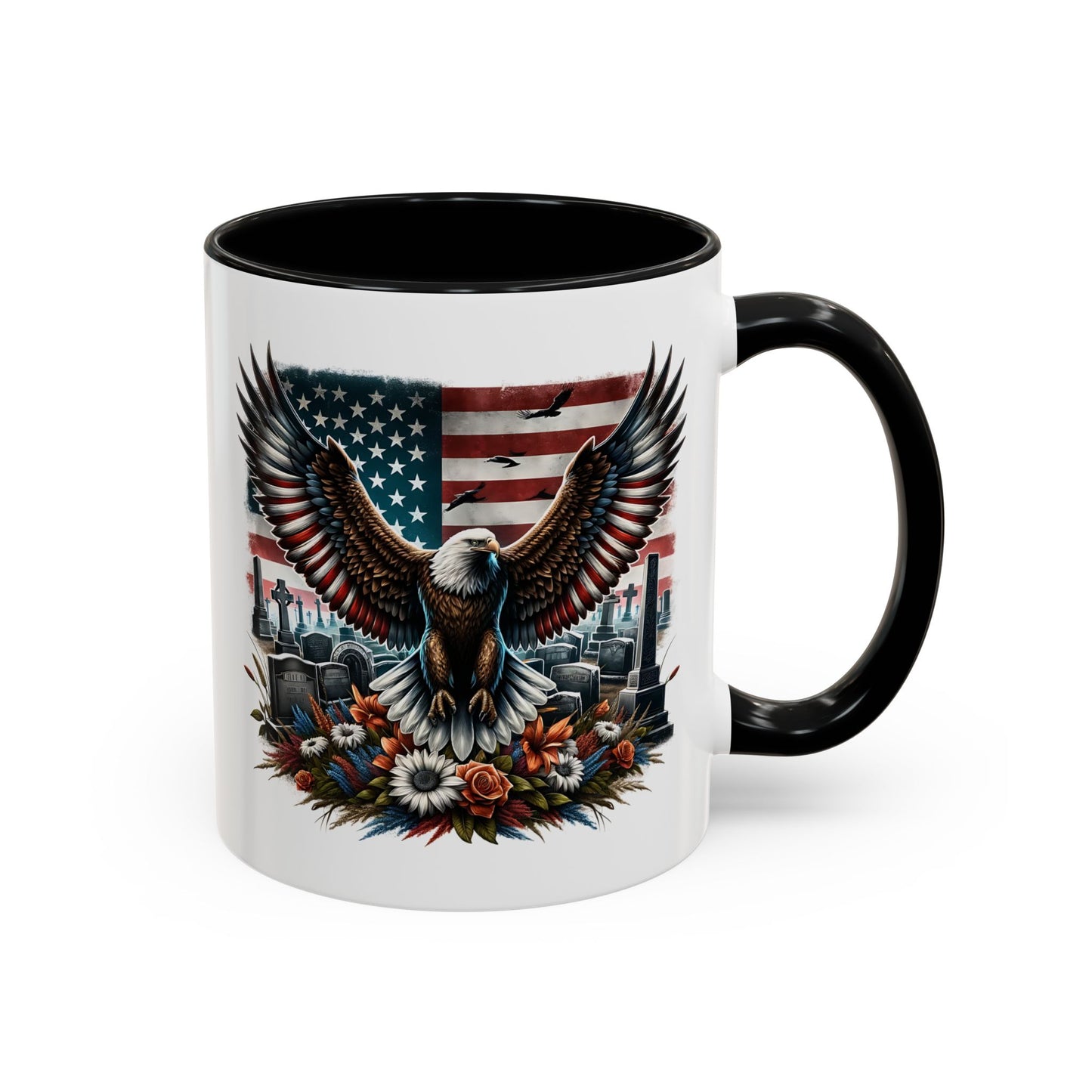 4th of July Mug - American Bald Eagle Memorial