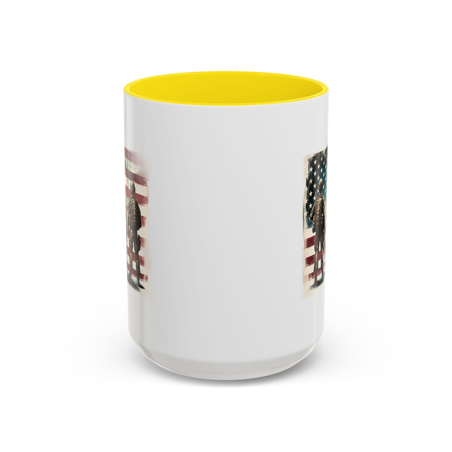 4th of July Mug - Soldiers American Flag
