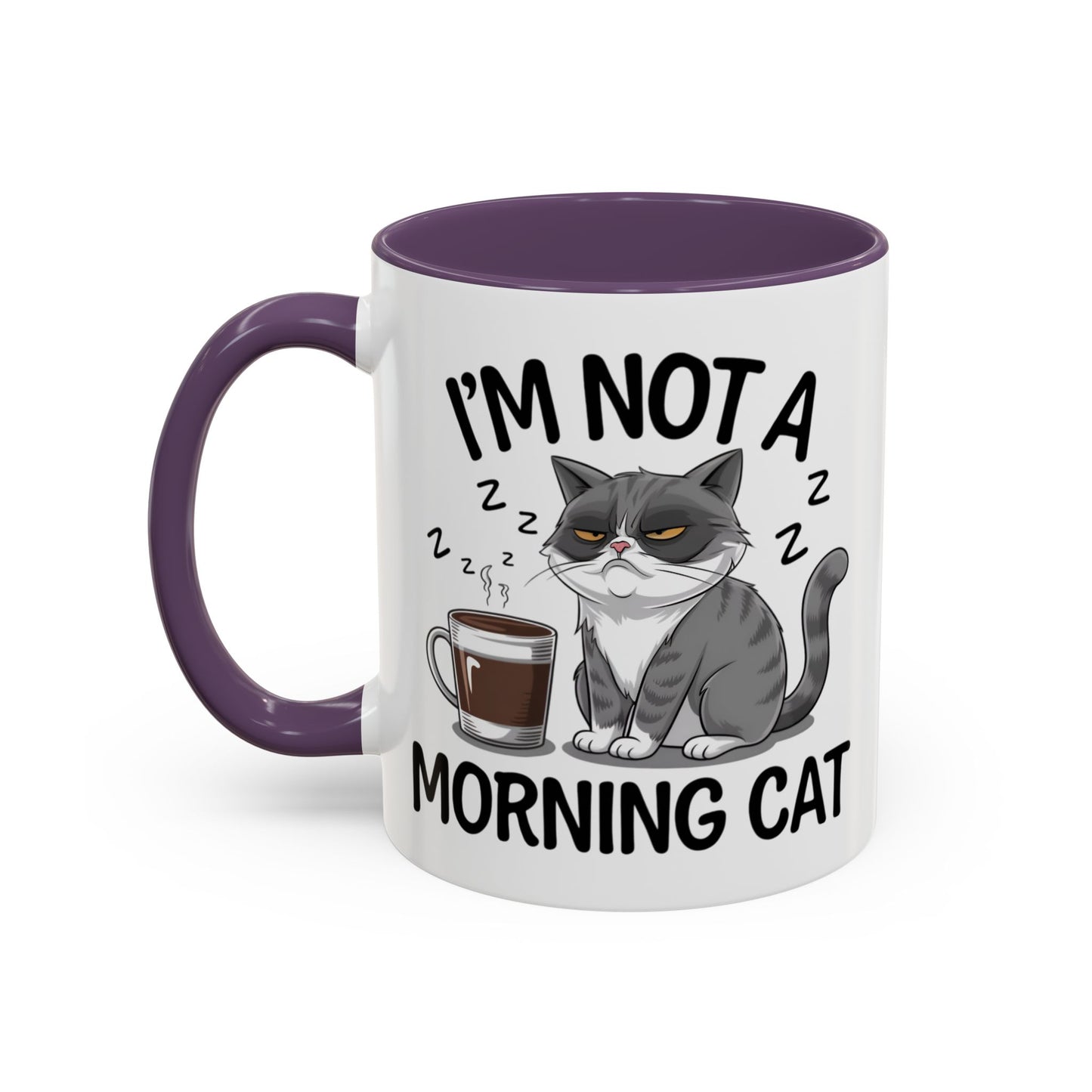 Animal Mug - I'm Not a Morning Cat