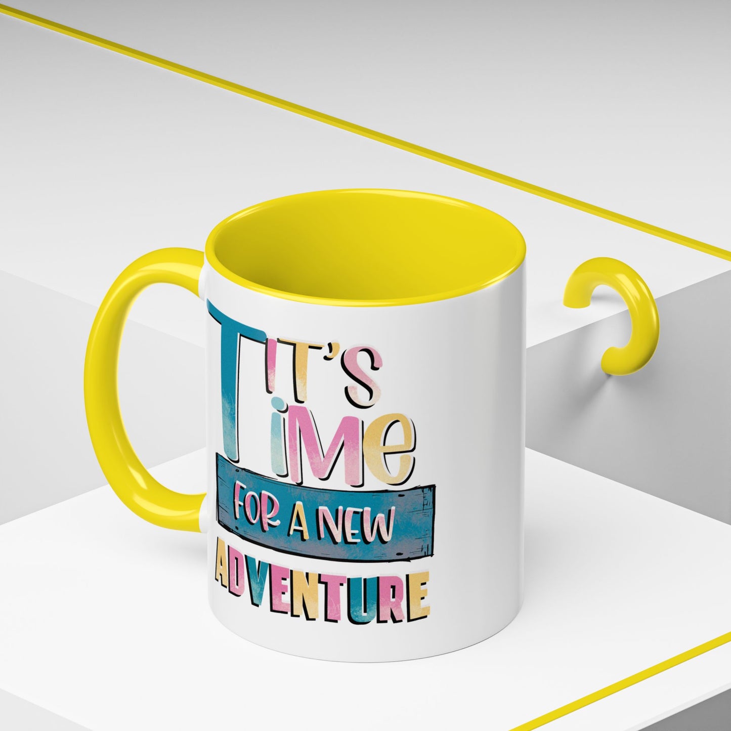 Adventure Mug - It's Time For A New Adventure