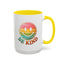 Motivation Mug - Retro Smiley Face Be Kind
