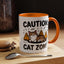 Animal Mug - Caution: Cat Zone