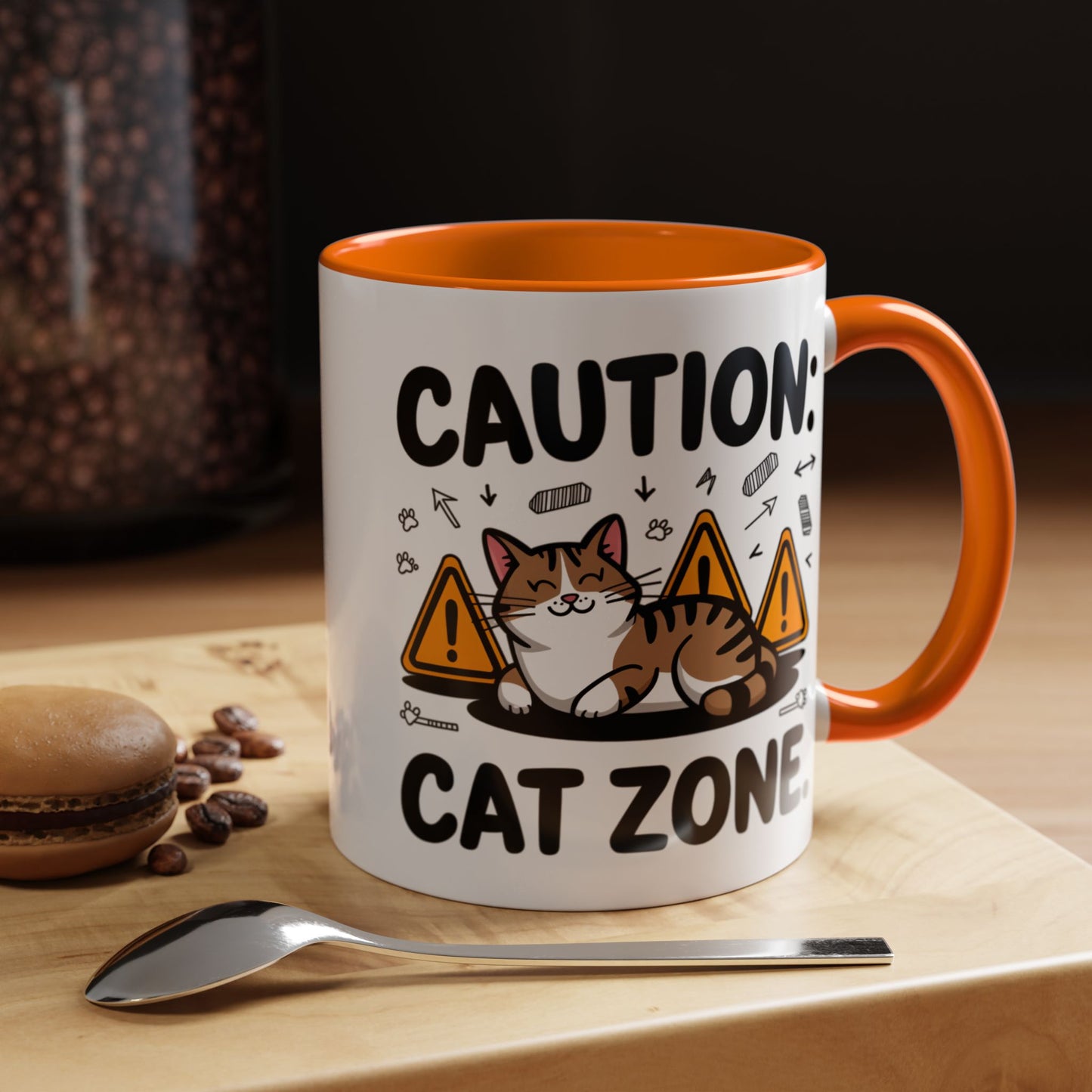 Animal Mug - Caution: Cat Zone