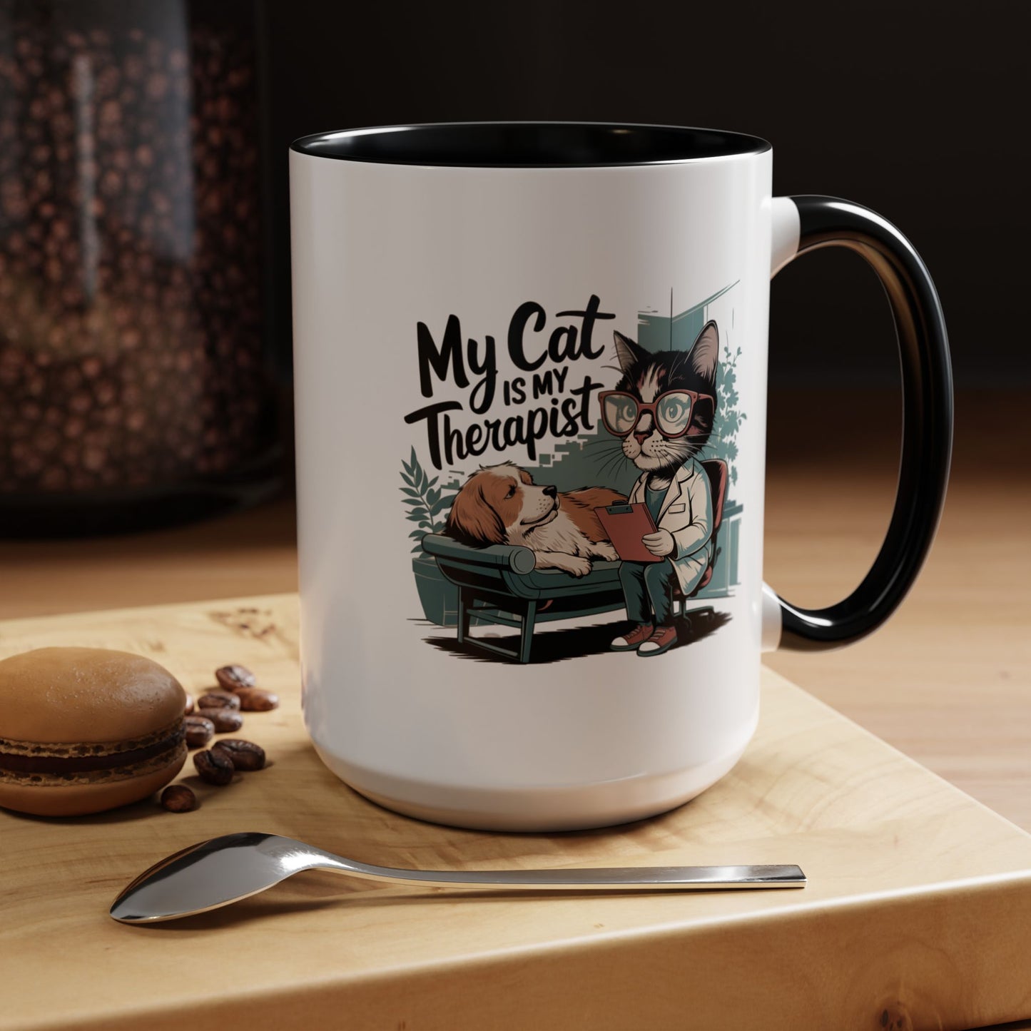Animal Mug - My Cat Is My Therapist