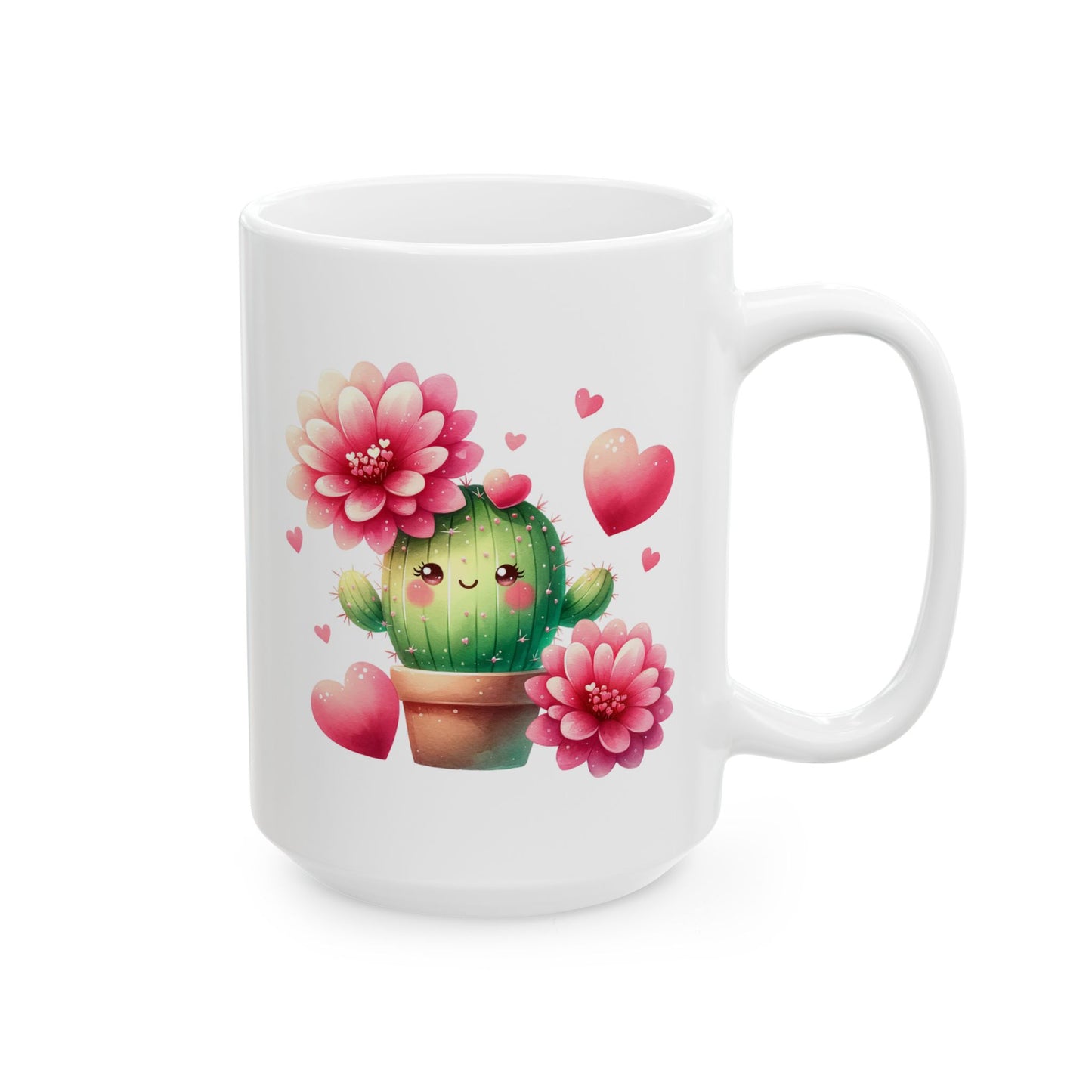 Artistic Mug - Cute Cactus 2