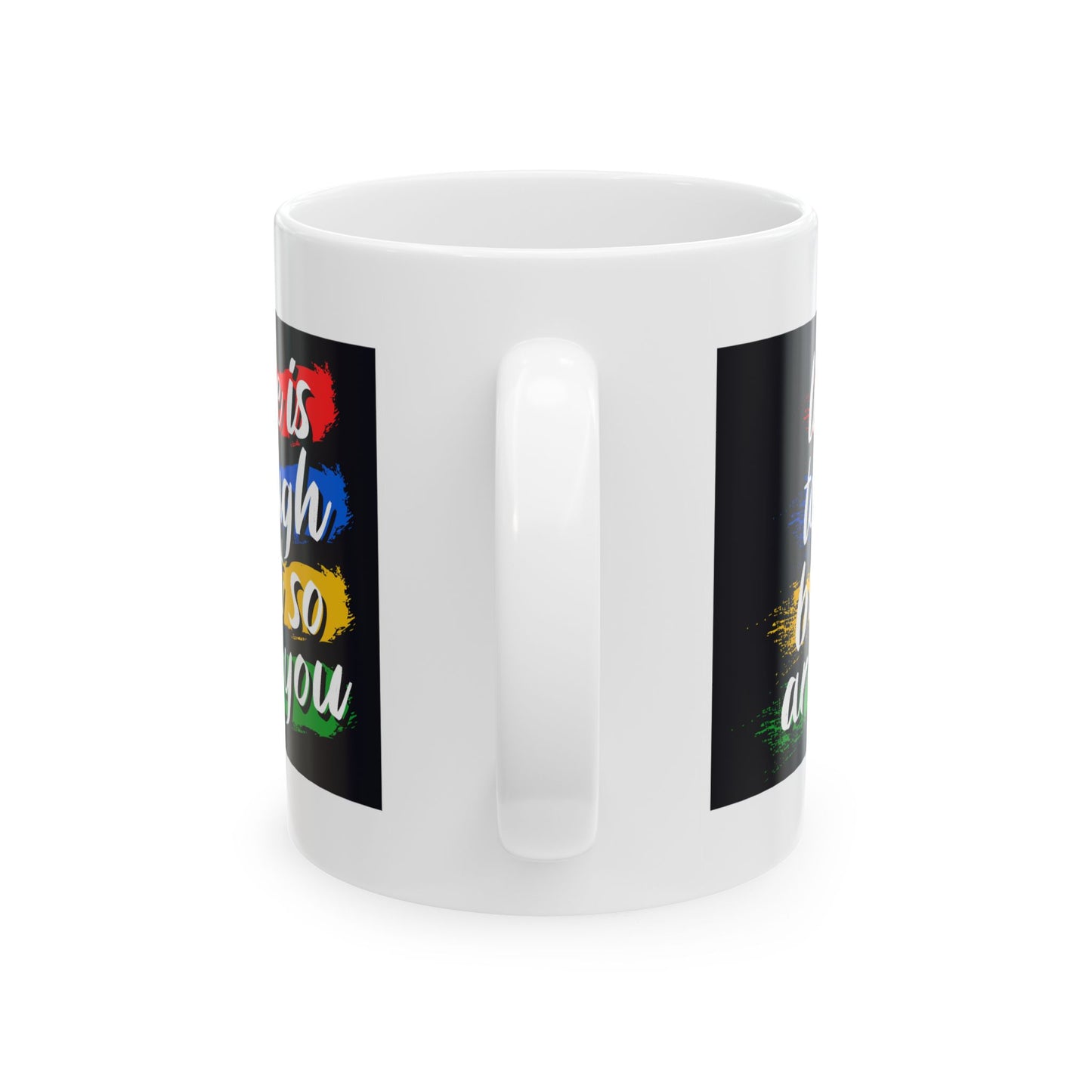 Wellness Mug - Life Is Tough Sketch