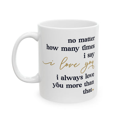 Anniversary Mug - No Matter How Many Times I