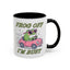 Humor Mug - Frog Off I'm Busy