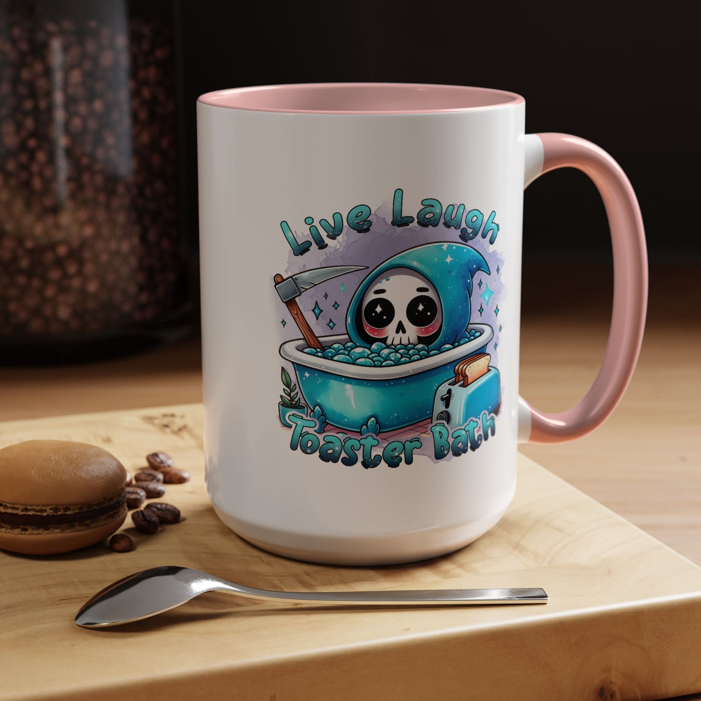 Adult Mug - Live Laugh Toaster Bath